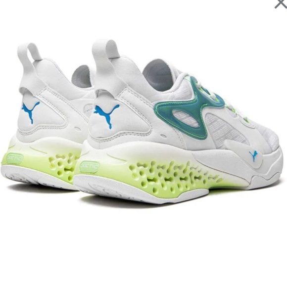 Puma Xetic Halflife Lenticular White Ocean Dive Dad Shoes NWT Mens 10 Womens 12 Size 10.5 - Puma Xetic Halflife Lenticular White Ocean Dive  main image 4